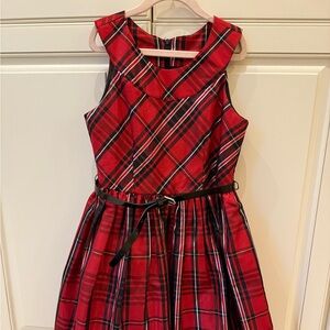 Bonnie Jean Red Plaid Dress